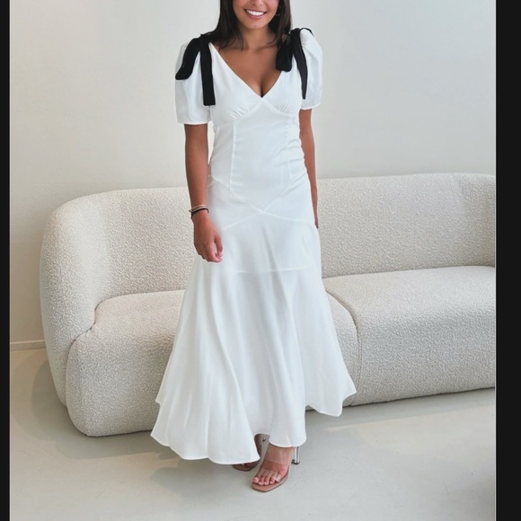 Miss Rosier cyrielle ribbon dress - Picture 5 of 16